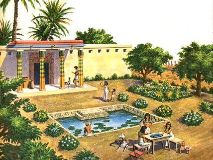 египетский сад